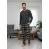 pijalüx tek alt ekose pijama