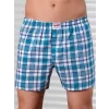 Şahinler Erkek Ekose Boxer Desenli E090