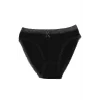 Falcons Womens Black Lace Trim Bikini Panties B223