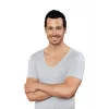 Şahinler Lyralı Deep V Neck E080