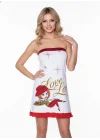 2427 BERRAK BAYAN LOVE LOVE PRINTED DRESS