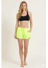 Düz Şort Neon Renkler