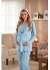 Estiva Micro Viscon Maternity Pajama Set 17374