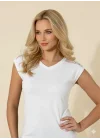 Şahinler Sıfır Kol Fileli Bluz B369