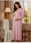 Berrak Womens Maternity Nightgown 391