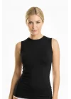 Clear Womens Sleeveless Bodysuit 2131