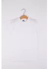 Clear White Zero Neck Top Innerwear for Clear Kids