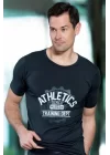 Clear Mens Athletic Printed T-shirt 1036