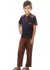 Clear Boys Short Sleeve Pajama Set 361