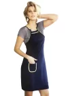 Clear Womens Pocket Dress 2687