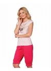 Clear Womens Polka Dot Shorts Set 2483