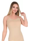 Clear Lycra String Strap Tank Top 2128