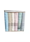 Border Bath Towel - 100% Cotton Material.