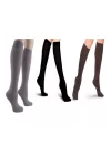 Emre Womens Coffee Color Knee High Socks 217