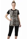 HMD Womens Leopard Legging Suit 60018