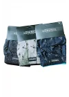 Kenpaul Desenli Poplin Erkek Boxer 3 Adet