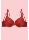 Red Support Bra 977