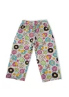 Girl Child Donut Patterned Colorful Pajama Set