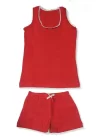 Girl Child Thick Strapped Tank Top Set 2542