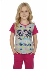 Girl Child Short Sleeve Pajama Set