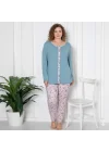 Laced Patterned Melisa Pajama Set