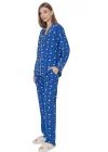 COTTON VISCOSE PYJAMA SET WITH LEMONS PATTERN