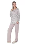 Limissi Viskose Patterned Pajama Set