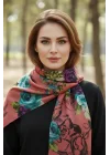 Mısırlı Alize Çiçek Desen Şal Desen 4