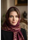 Mısırlı Polyester Eşarp Desen 16