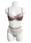 Night Flight Ribbon Embellished Unlined Bra Set 2154