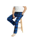 Pijalüx Mens Checked Poplin Pocketed Bottom Pajama