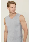Hawks Mens Sleeveless V-Neck Lycra Tank Top E079