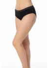 Şahinler Kadın için Dantel Kenarlı Siyah Renk Bikini Külot B223