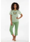 Symphony Womens Capri Pajama Set 5339