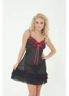 Sheer Nightgown Set 2194