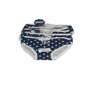 2595 Clear Navy Colored Waist Lace Child Bikini 6 Pieces 1-2 years