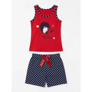 7117 Berrak Kız Garson Pijama