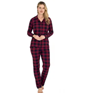 9209-kadın ekose pijama takım