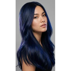 Akos Womens Blue Color 60 Gr Tube Hair Dye - Blue