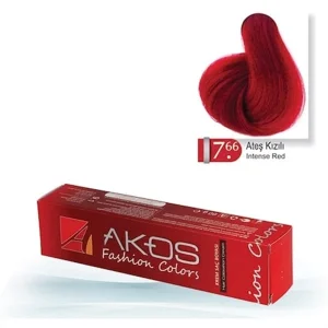 Akos Hair Dye Fire Red 7.66