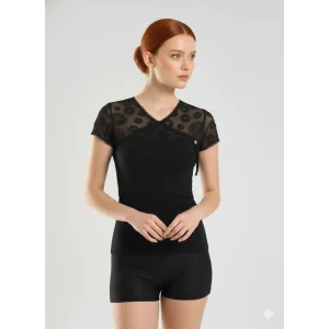 Berrak Kadın Floklu Kravize Atlet Elastane 2174