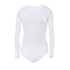 Clear Girl Child Long Sleeve Snap Cotton Tank Top