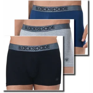 Blackspade Erkek Boxer 3lü Paket Modern Basics 9472