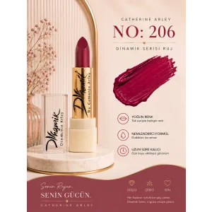 catherine arley dinamik serisi ruj no 206