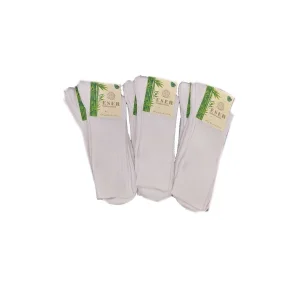 Product Mens White Double Sole Terry Socks