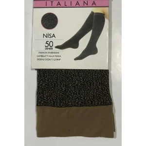 İtaliana Nisa Kadın Desenli Külotlu Çorap