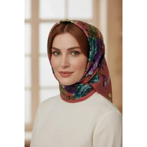 Mısırlı Alize Çiçek Desen Şal Desen 3