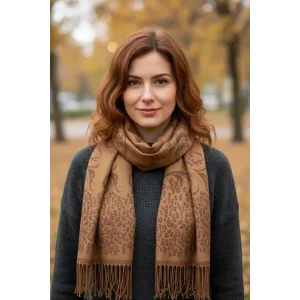 Mısırlı Goblen Şal Desen 5