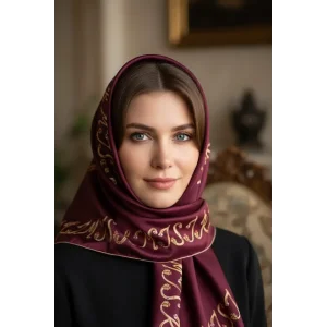 Egyptian Polyester Scarf Pattern 16
