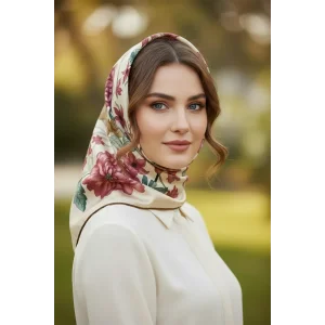 Mısırlı Polyester Eşarp Desen 2